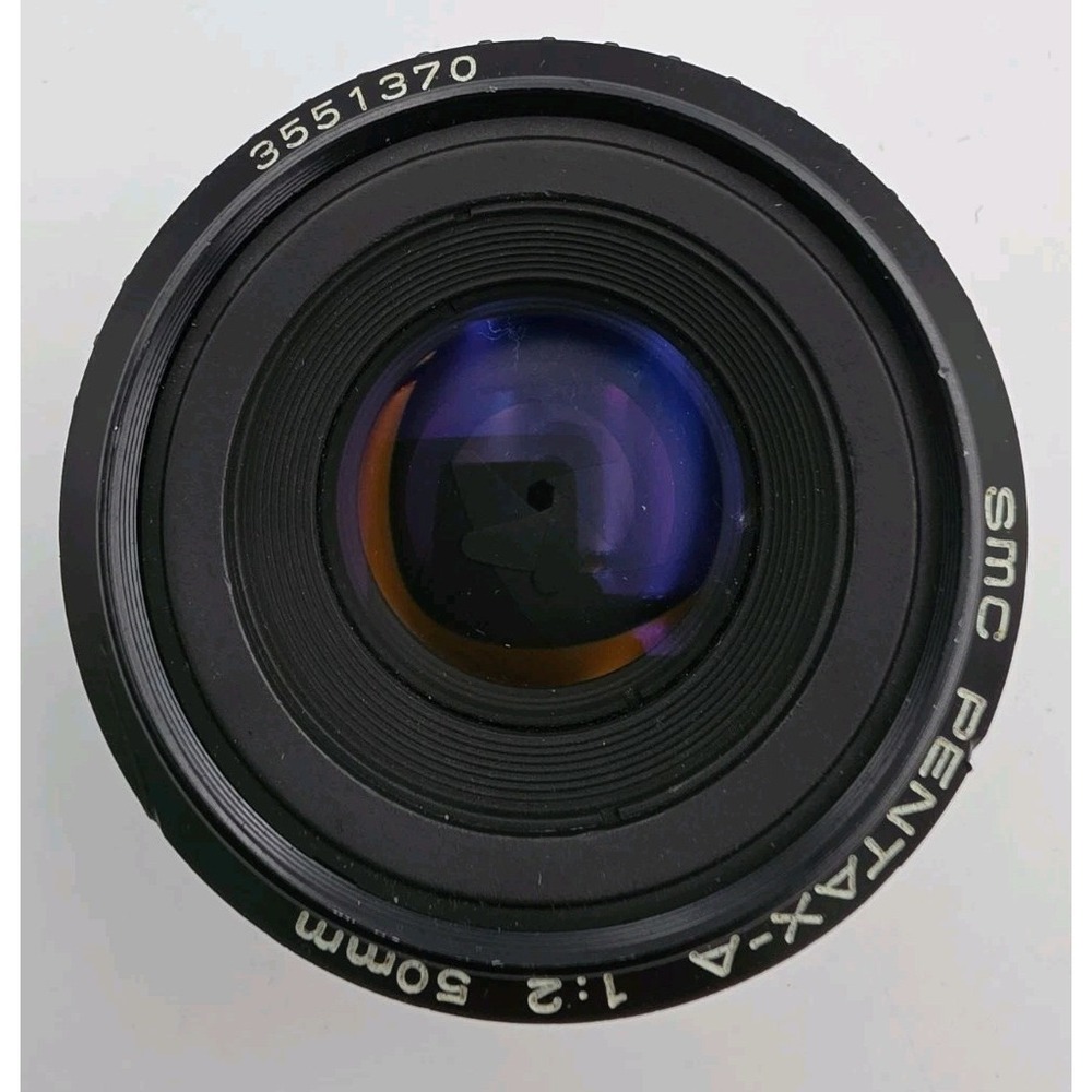 SMC PENTAX-A 50mm f2  K Mount Manual Focus Lens Made In JAPAN